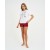 Пижама новогодняя женская (футболка и шорты) KAFTAN Котики, цвет белый/красный, размер 52-54