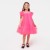 Платье для девочки с пышной юбкой KAFTAN, рост 122-128, цвет ярко-розовый