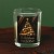 Новогодние свечи в стакане (набор 2 шт.) «Исполнения желаний», аромат ваниль