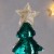 Кукла интерьерная "Ёлочка с серебристо-зелёными пайетками, с золотой звездой" 40х19х24 см
