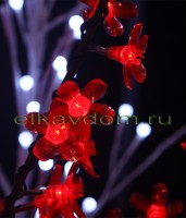 Светодиодное дерево Сакура красная SN-S768LR
