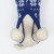 Свитер "Косточки-снежинки", размер 16 (ДС 35-39, ОГ 38-50, ОШ 24-28 см), синий