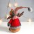 Кукла интерьерная "Лосяш в полосатом колпаке и шарфике с ягодками" 60х31х20 см