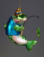Елочное украшение Рыбка - Рыбак 04000