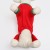 Новогодний костюм "Снегурочка" для собак, размер M, красный (ДС 26, ОШ 30, ОГ 36 см)