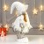 Кукла интерьерная "Девочка в вязаном платье и белом шарфике" 31 см