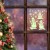 Наклейки на окна "Новогодние" снеговики, 28 х 19 см