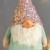 Кукла интерьерная "Дед Мороз в розовом колпаке с пайетками" 33х14х17 см
