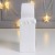 Сувенир керамика, дерево световой "Свеча" 17,6х6х7,6 см