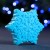 Фигурное мыло "Снежинка" голубая 71гр, 7х7х2см