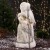 Дед Мороз "С простым мешком и с посохом" двигается, 45 см, серебристо-белый