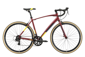 Велосипед Stark'23 Peloton 700.1 темно-красный/никель 18&quot;
