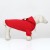 Костюм для животных "Дед Мороз", размер S, краный