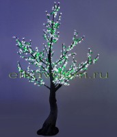 Светодиодное дерево Сакура белая SN-S864LW