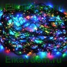 Новогодняя гирлянда-LED 25м,400 разноцветных светодиодов LN 400L-RGB-BK