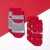 Набор новогодних детских носков Крошка Я «Санта», 2 пары, 10-12 см