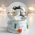 Сувенир полистоун водяной шар "Пингвин на снегу" 7х6,7х8,8 см