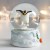 Сувенир полистоун водяной шар "Пингвин на снегу" 7х6,7х8,8 см