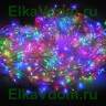 Новогодняя гирлянда-LED 32м,500 разноцветных светодиодов  500L-RGB