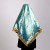 Карнавальный набор: платок, кокошник, золото на голубом