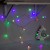 Гирлянда «Нить» 5 м с насадками «Мини фонарик», IP20, прозрачная нить, 20 LED, свечение мульти (RG/RB), мигание, 220 В