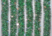 Мишура (7х200см) зелёный-голографик М70623