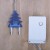 Гирлянда «Нить» 5 м с насадками «Игла», IP20, прозрачная нить, 50 LED, свечение синее, 8 режимов, 220 В