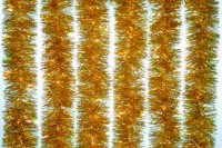 Мишура (10х200см) золото-голография М100610
