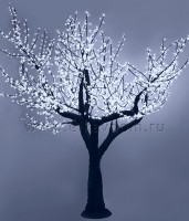Светодиодное дерево Сакура белая 3,5 метра