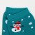 Носки женские«Снеговики» цвет бирюзовый, размер 23-25