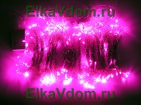 Гирлянда-занавес(2,0х2,0),240 розовых светодиодов LN 240L4F-PI