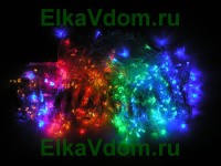 Гирлянда-занавес(2,7х2),320 разноцветных светодиодов LN 320L4F-RGB