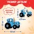 Макси-пазлы в металлической коробке «Весёлый Новый год с Синим трактором», 15 пазлов