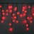Бахрома светодиодная красная 3,1x0,5m PIL150-2R