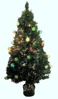 Светящаяся елка с шарами 0,9м