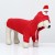 Костюм для животных "Дед Мороз", размер L, красный
