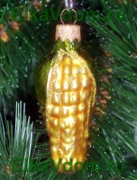 Новогоднее украшение "Кукуруза"(9см) ФУ-52